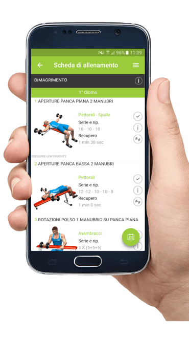 App allenamento personal trainer